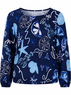 Sommershirt von Seidel  3/4 Arm  D2409-69